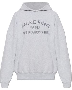 Anine Bing "Harvey" Sweatshirt - White