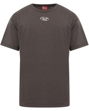 DIESEL T-Shirt 'T-Norm-Iod' - Grey