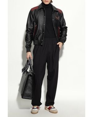 Amiri Leather Jacket - Black