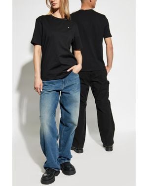DIESEL T-Shirt T-Adjust-Microdiv - Black