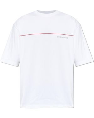 DSquared² T-Shirt With Logo - White