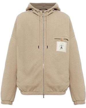 Jacquemus Cotton Hoodie 'Torneo' - Natural