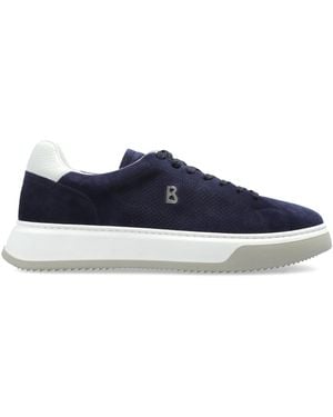 Bogner Suede Sports Shoes 'Milan' - Blue