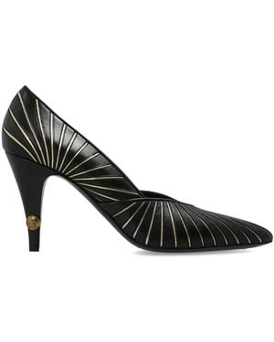Versace "Heeled Shoes 'Gianni' - Black