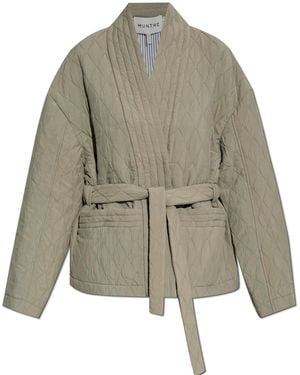 Munthe Quilted Jacket 'Pifita' - Natural