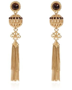 Chloé Brass Earrings - Metallic