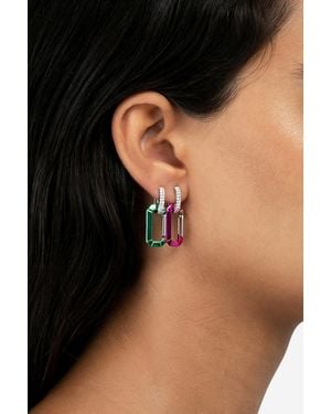 Eera Single Earring 'Chiara Small - Black