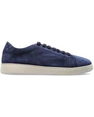 Eleventy Suede Sports Shoes - Blue