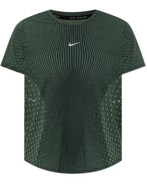 Nike T-Shirt With Logo - Green