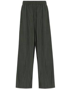 Balenciaga Trousers With Pockets - Green