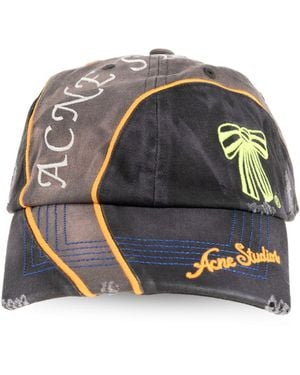 Acne Studios Baseball Cap - Black