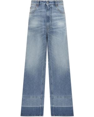 MM6 by Maison Margiela Wide-Leg Jeans - Blue