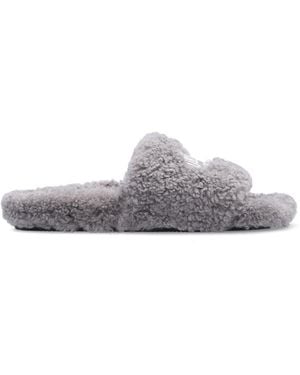 Balenciaga 'furry' Slides - Grey