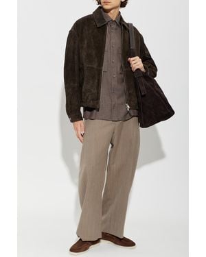 Arma Suede Jacket "Maddox" - Brown