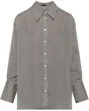 Anine Bing "Bridget" Shirt - Grey