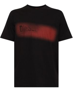 DIESEL T-Shirt 'T-Adjust-Aa5' - Black