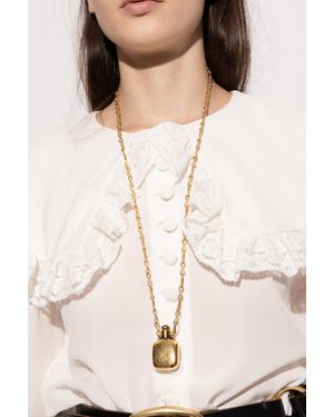 Chloé Brass Necklace - Natural