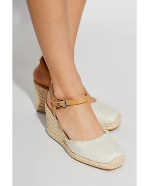 MICHAEL Michael Kors 'Kenzie' Wedge Espadrilles - Natural