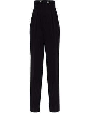 Maison Margiela Wool Trousers - Black