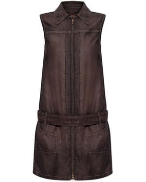 DIESEL Dress 'De-Edros-S' - Brown