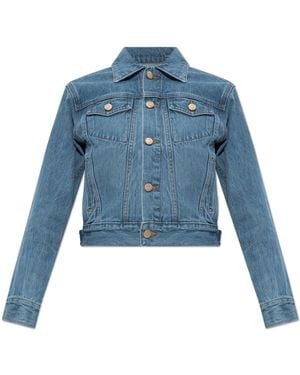 Cult Gaia Denim Jacket Jamil - Blue