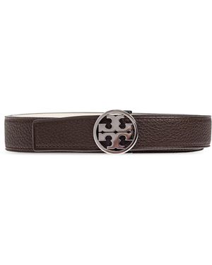 Tory Burch Leather Belt - Brown