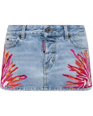 DSquared² Denim Skirt - Blue