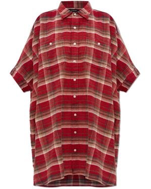 R13 Oversize Dress - Red