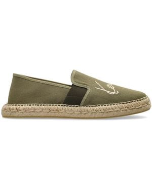 KENZO Espadrilles With Logo - Green