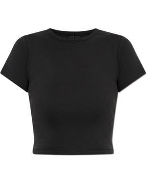 Entire studios T-Shirt Micro Waffle - Black