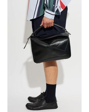 Loewe "Puzzle Large" Bag - Black