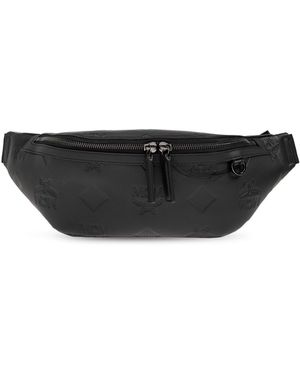 MCM Medium Fursten' Dog Carrier Bag - Black