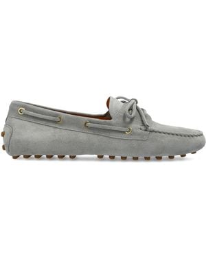Tod's 'Gommino' Leather Shoes - Grey