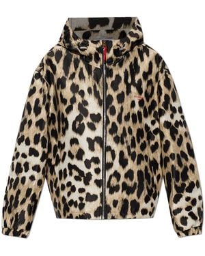 Givenchy Jacket With Animal Motif - Black
