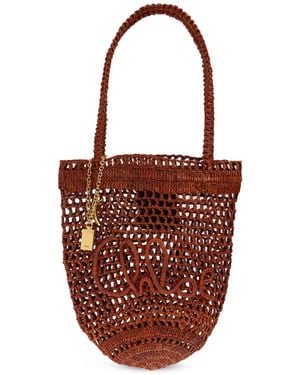 Chloé Shoulder Bag "Summer Banana Small" - Red