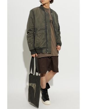Rick Owens Insulated Bomber Jacket - Green