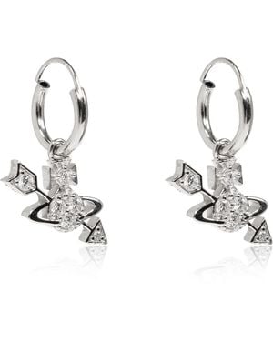 Vivienne Westwood 'Kiri Hoop' Earrings - Metallic