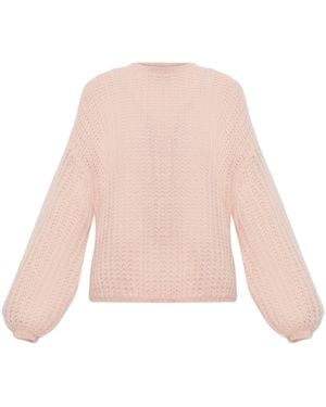 TOTEME 'Oversize' Jumper - Pink