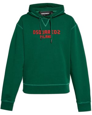 DSquared² Sweatshirt With Logo - Green