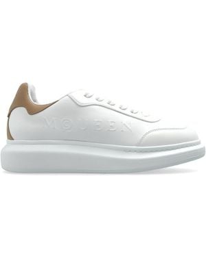 McQueen Sports Shoes With Logo - White