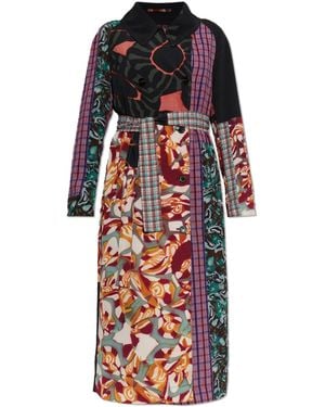 Dries Van Noten 'Rolana' Coat - Red