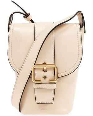 Chloé Shoulder Bag Camera Mini - Natural
