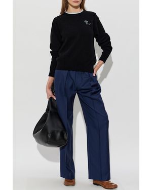 KENZO Sweater With Logo - Blue