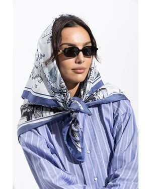 Miu Miu "11Zs" Sunglasses - Blue