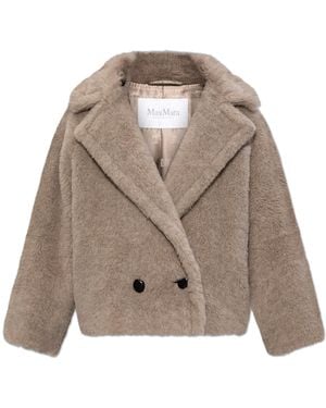 Max Mara Fur Coat 'Cambusa' - Natural