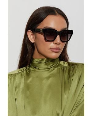 Celine 'Triomphe' Sunglasses - Green