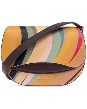 Paul Smith Leather Shoulder Bag - Multicolour