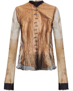 KNWLS Top 'Halcyon' - Brown