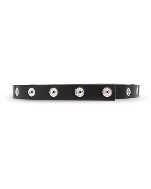 The Attico Leather Belt - Black
