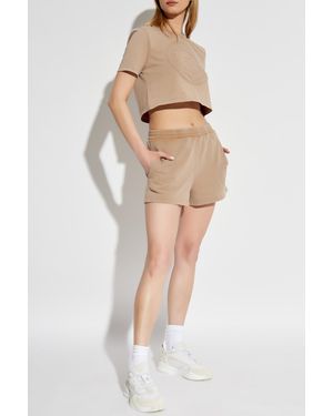 Fendi T-Shirt With Logo - Brown